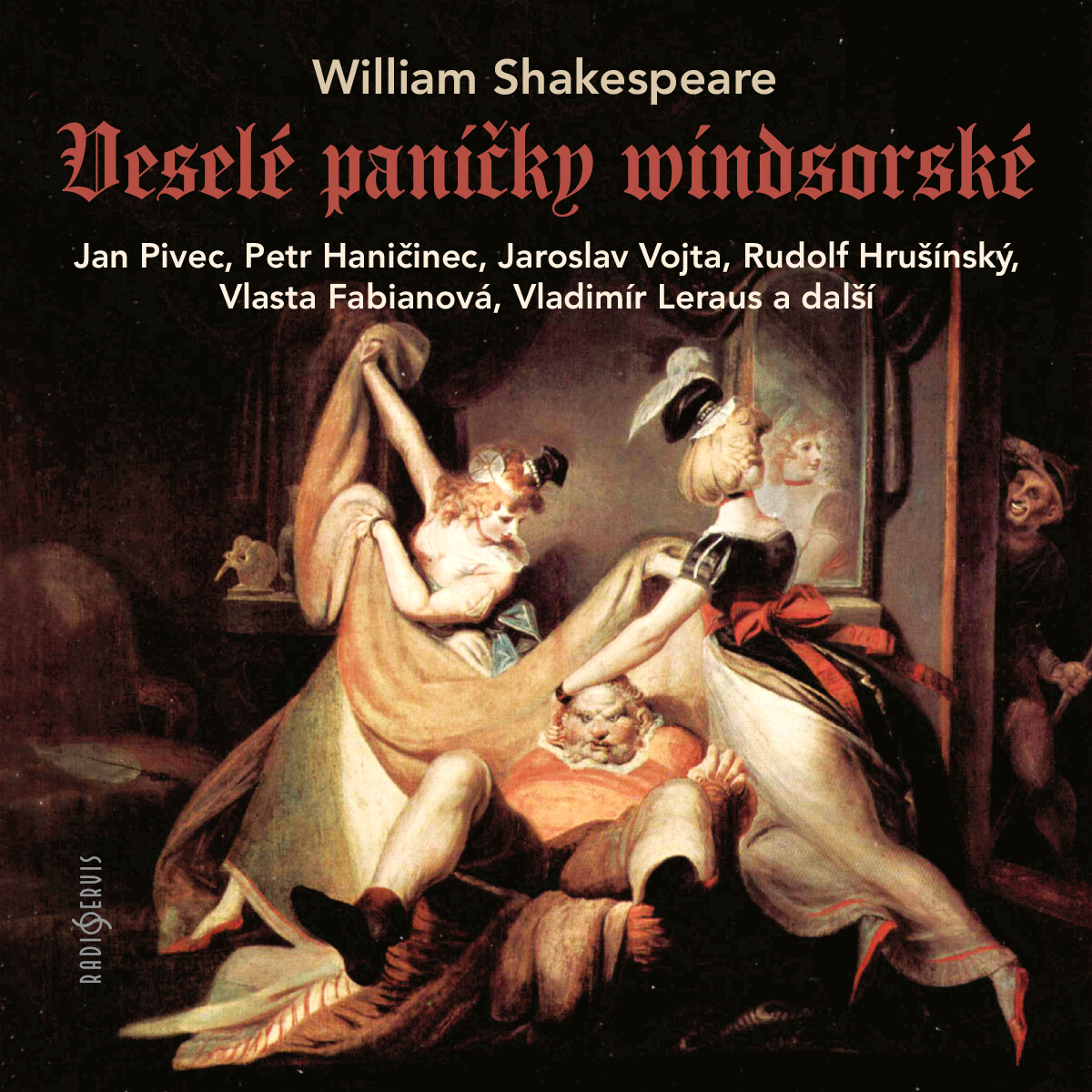 Levně Veselé paničky windsorské - William Shakespeare - audiokniha