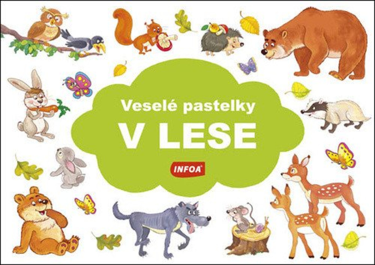 Kniha Veselé pastelky