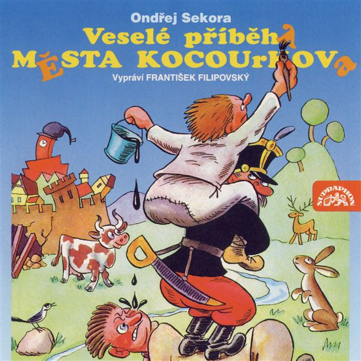 Levně Veselé příběhy města Kocourkova - Ondřej Sekora - audiokniha