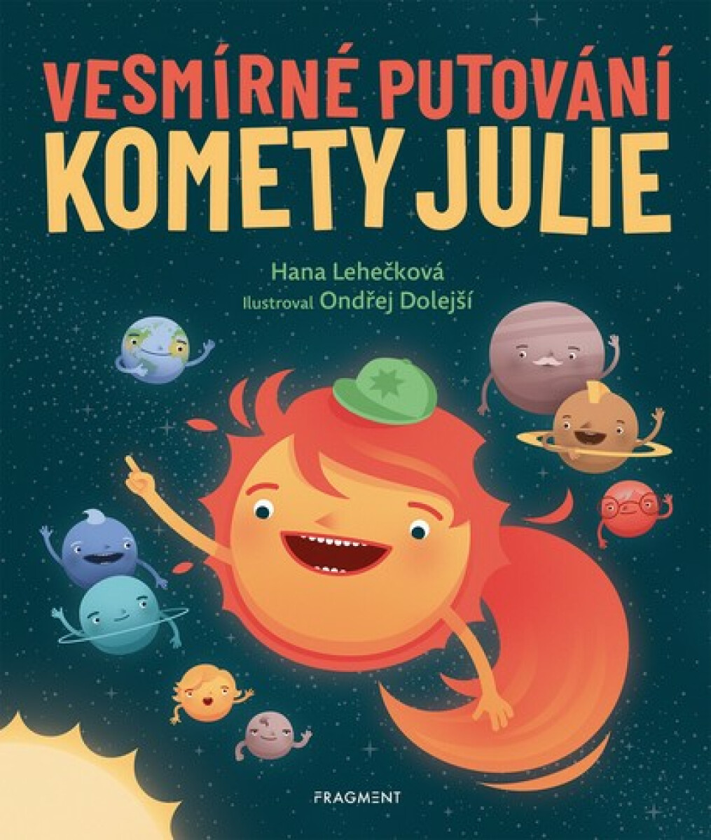 Kniha Vesmírné putování komety Julie