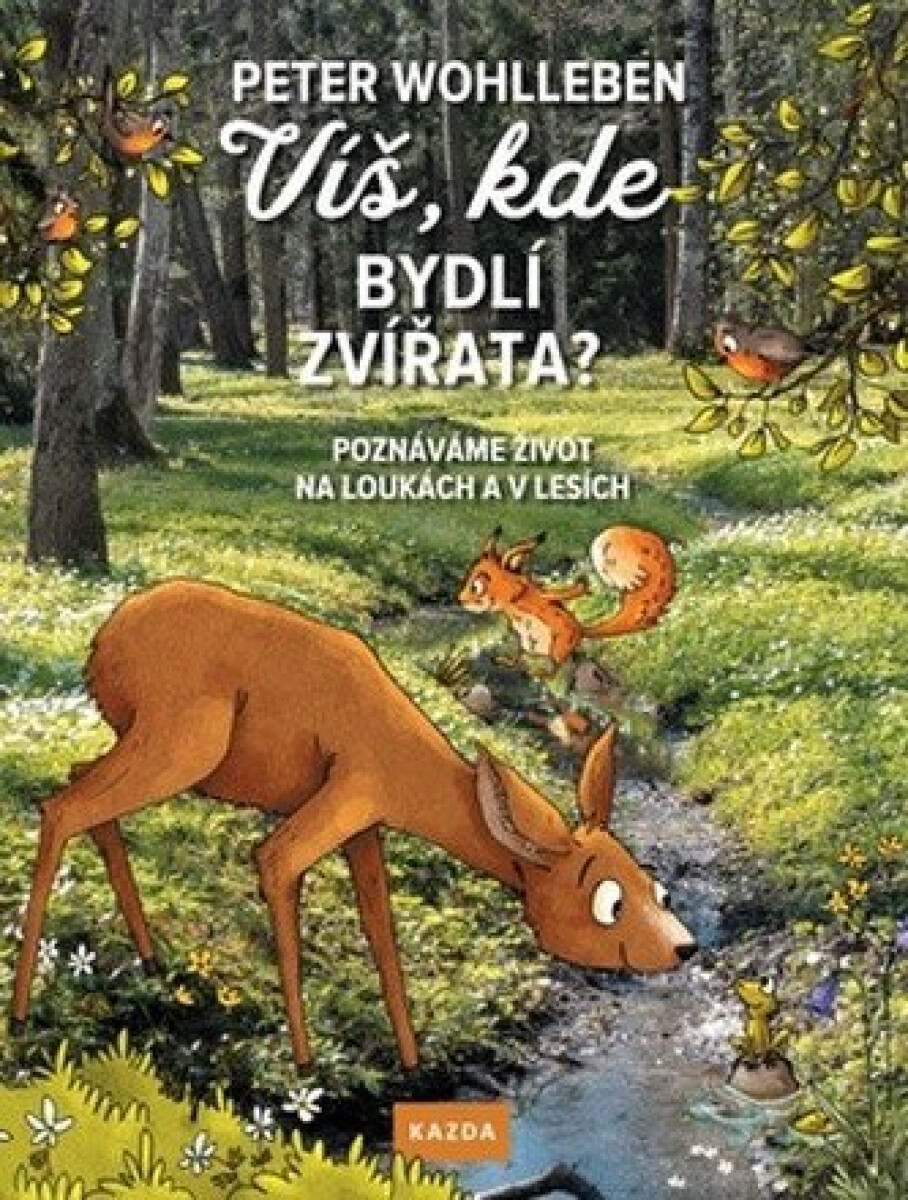 Kniha Víš, kde bydlí zvířata? - Poznáváme život na loukách a v lesích