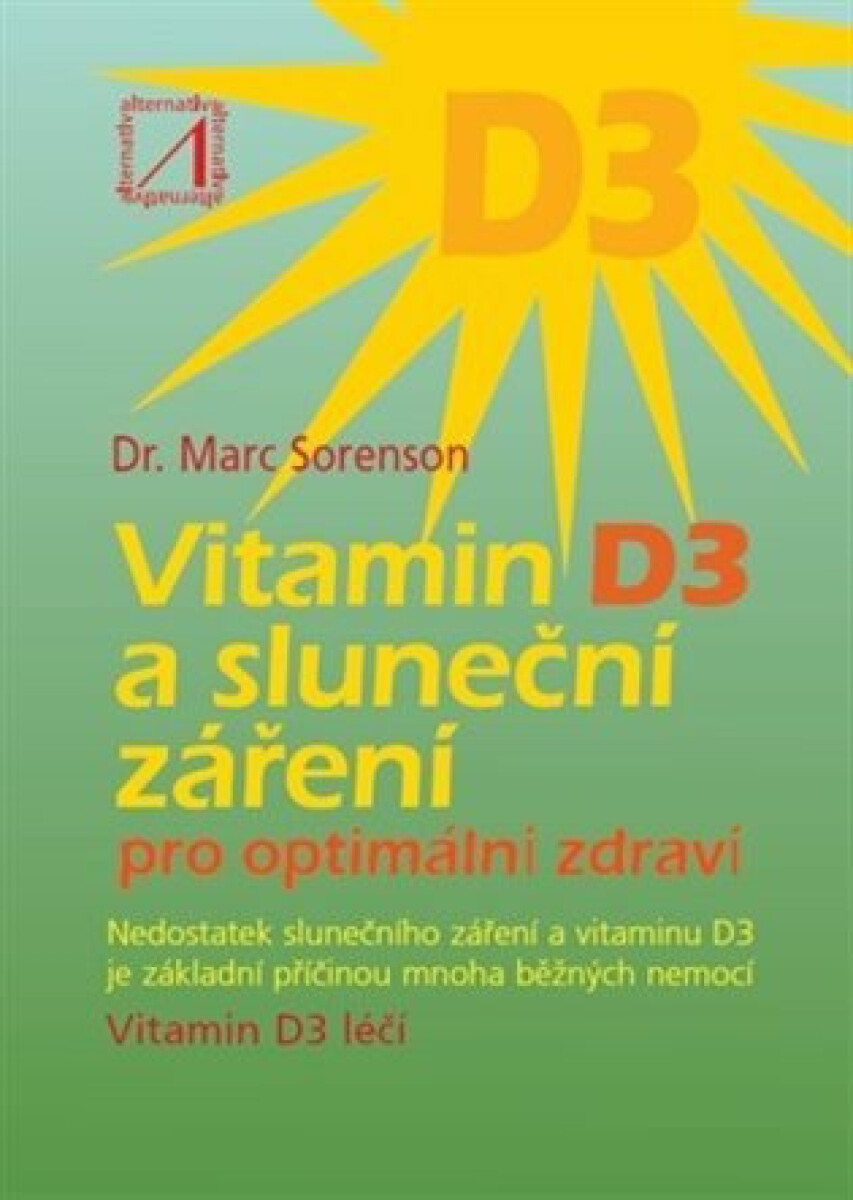 Kniha Vitamin D3 a sluneční záření pro optimální zdraví