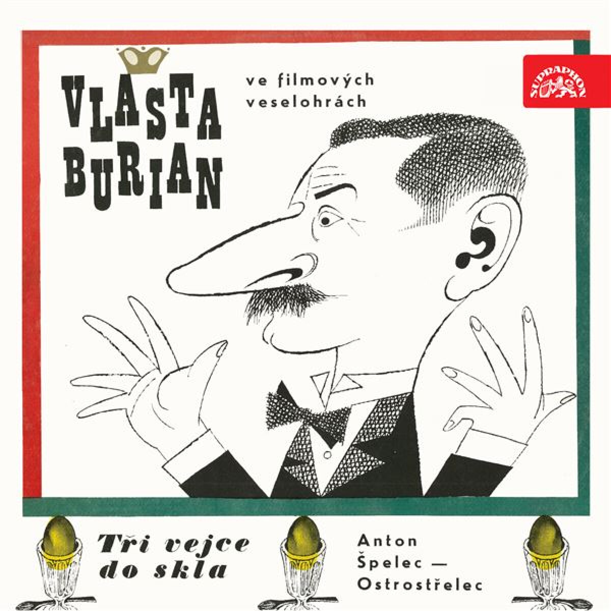 Levně Vlasta Burian ve filmových veselohrách - audiokniha