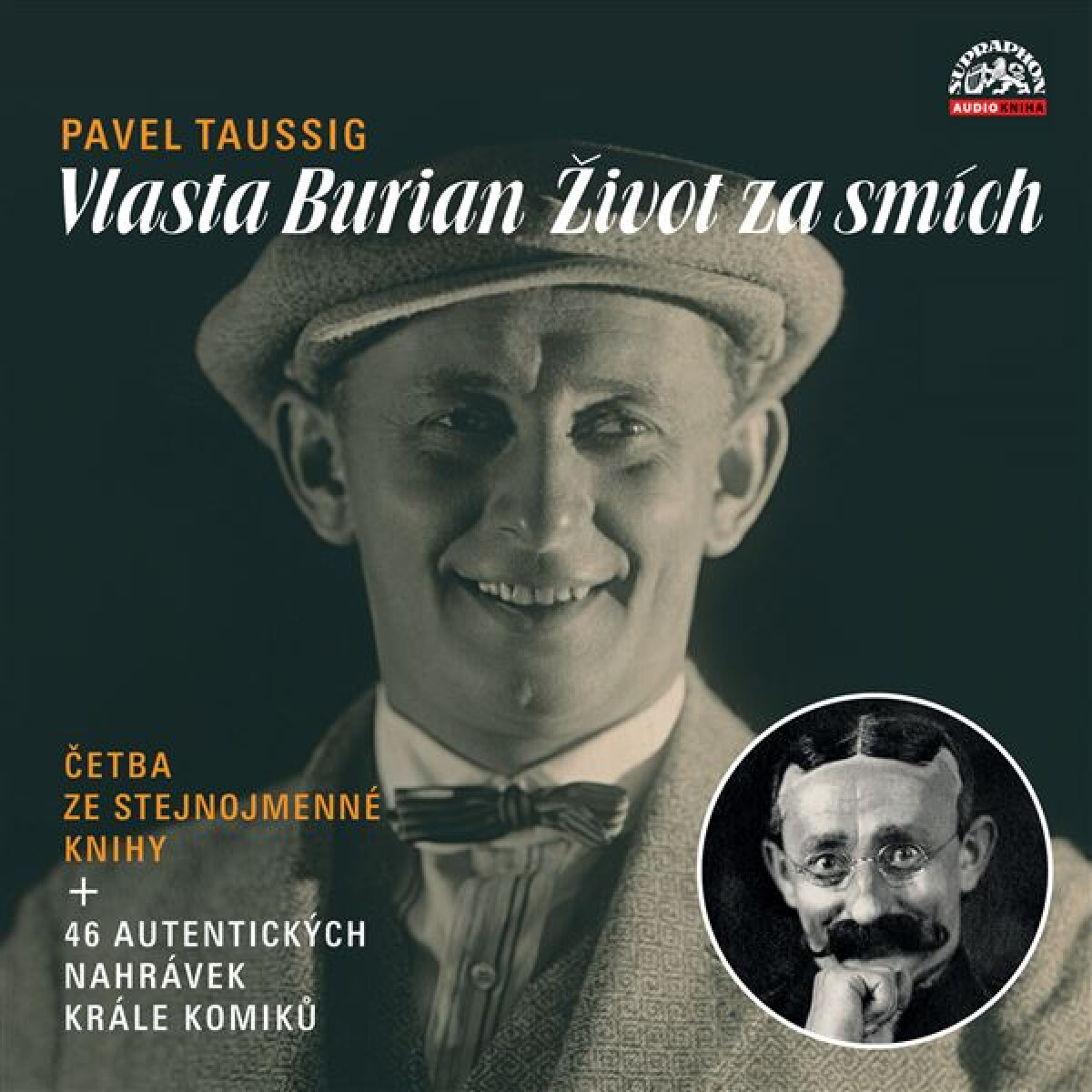 Levně Vlasta Burian / Život za smích - Pavel Taussig - audiokniha