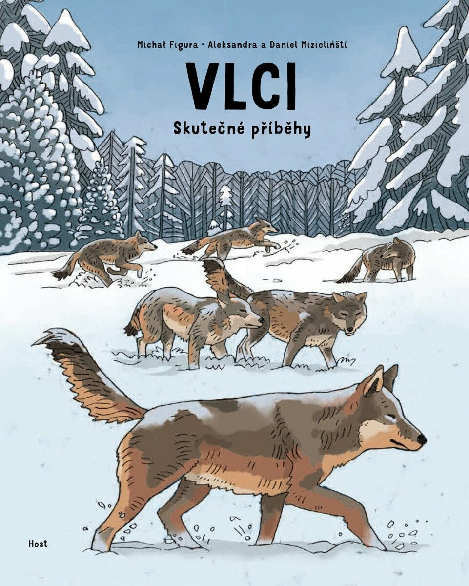 Kniha Vlci - Skutečné příběhy