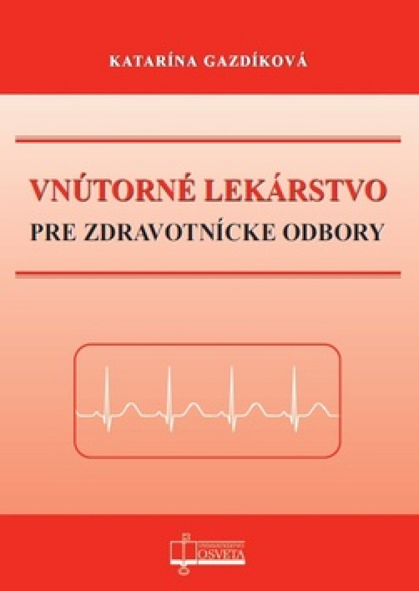 Kniha Vnútorné lekárstvo pre zdravotnícke odbory