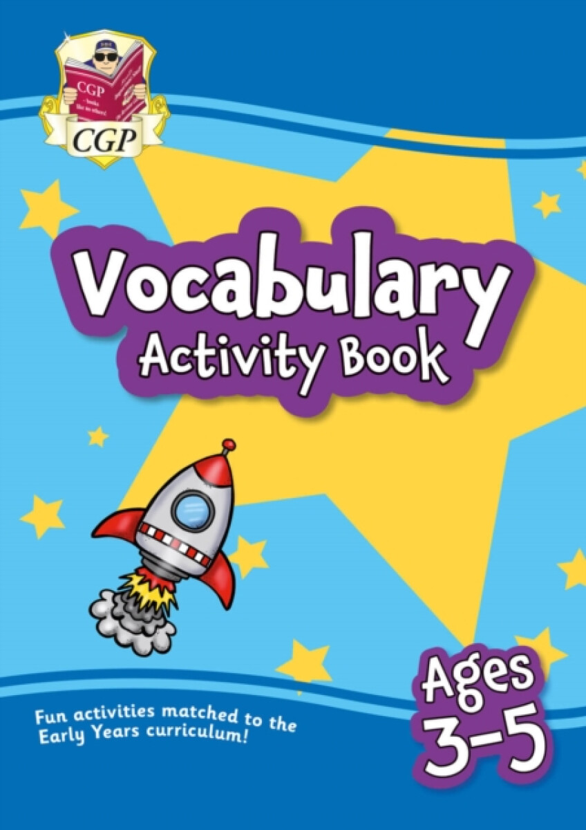 Kniha Vocabulary Activity Book for Ages 3-5