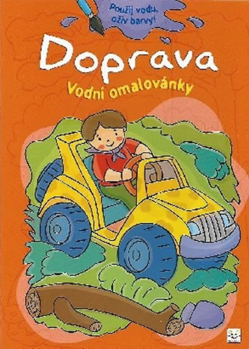 Kniha Vodní omalovánky - Doprava