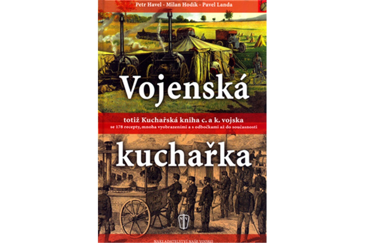 Kniha Vojenská kuchařka