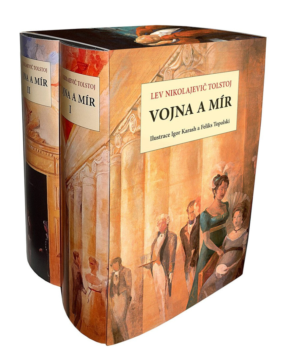 Kniha Vojna a mír BOX 1-2