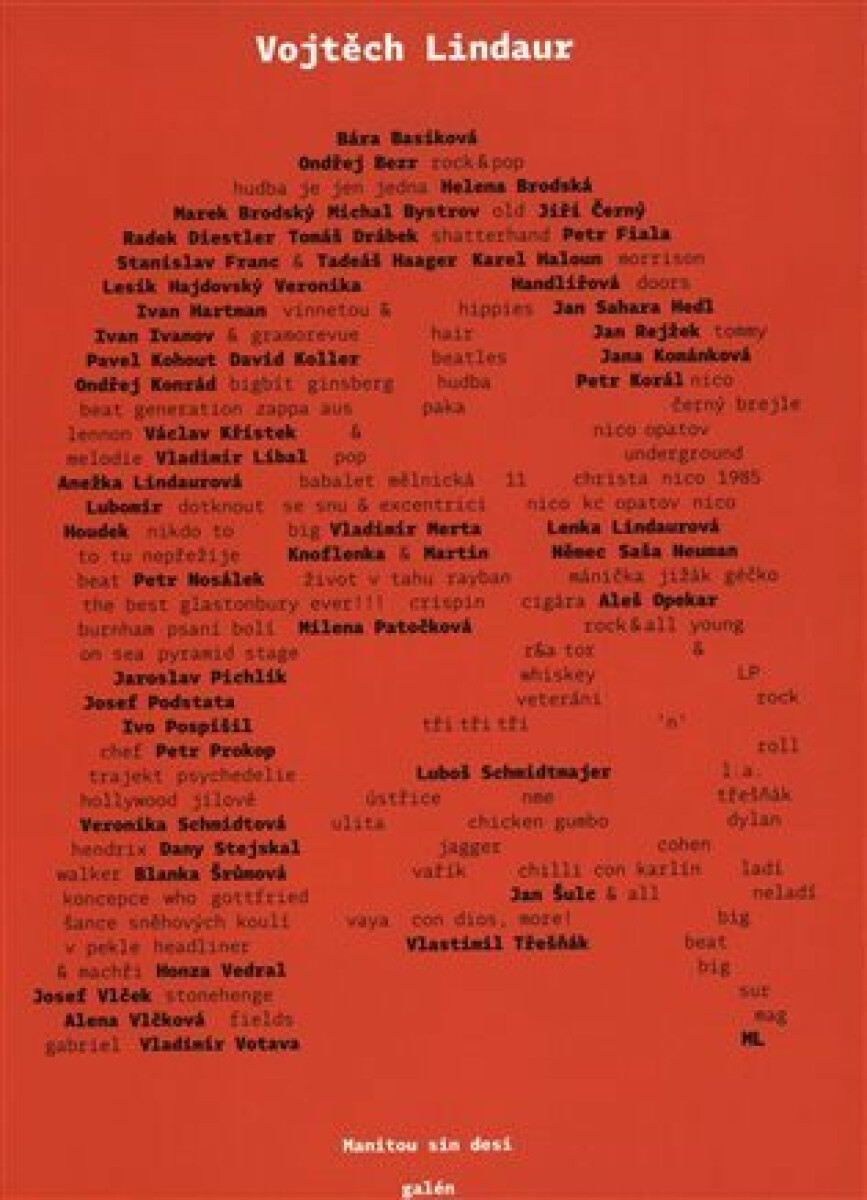 Kniha Vojtěch Lindaur - Manitou sin desi