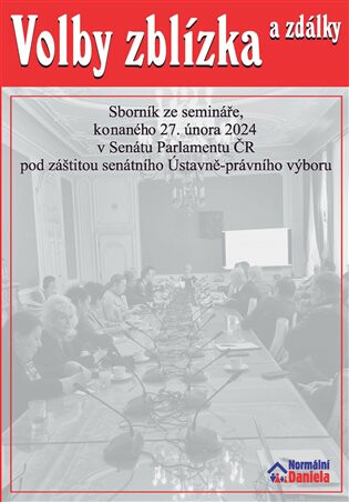 Kniha Volby zblízka a zdálky