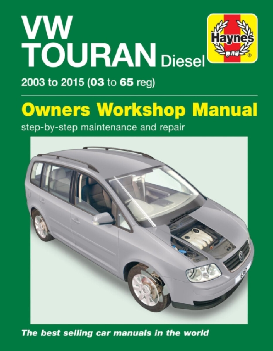 Kniha Volkswagen Touran Diesel (03 - 15) 03 to 65 Haynes Repair Manual