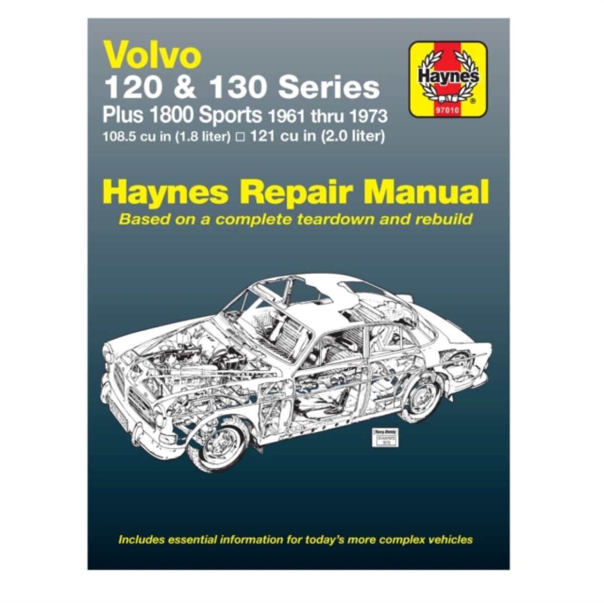 Kniha Volvo 120 a 130 Series (and P1800) (61 - 73) Haynes Repair Manual