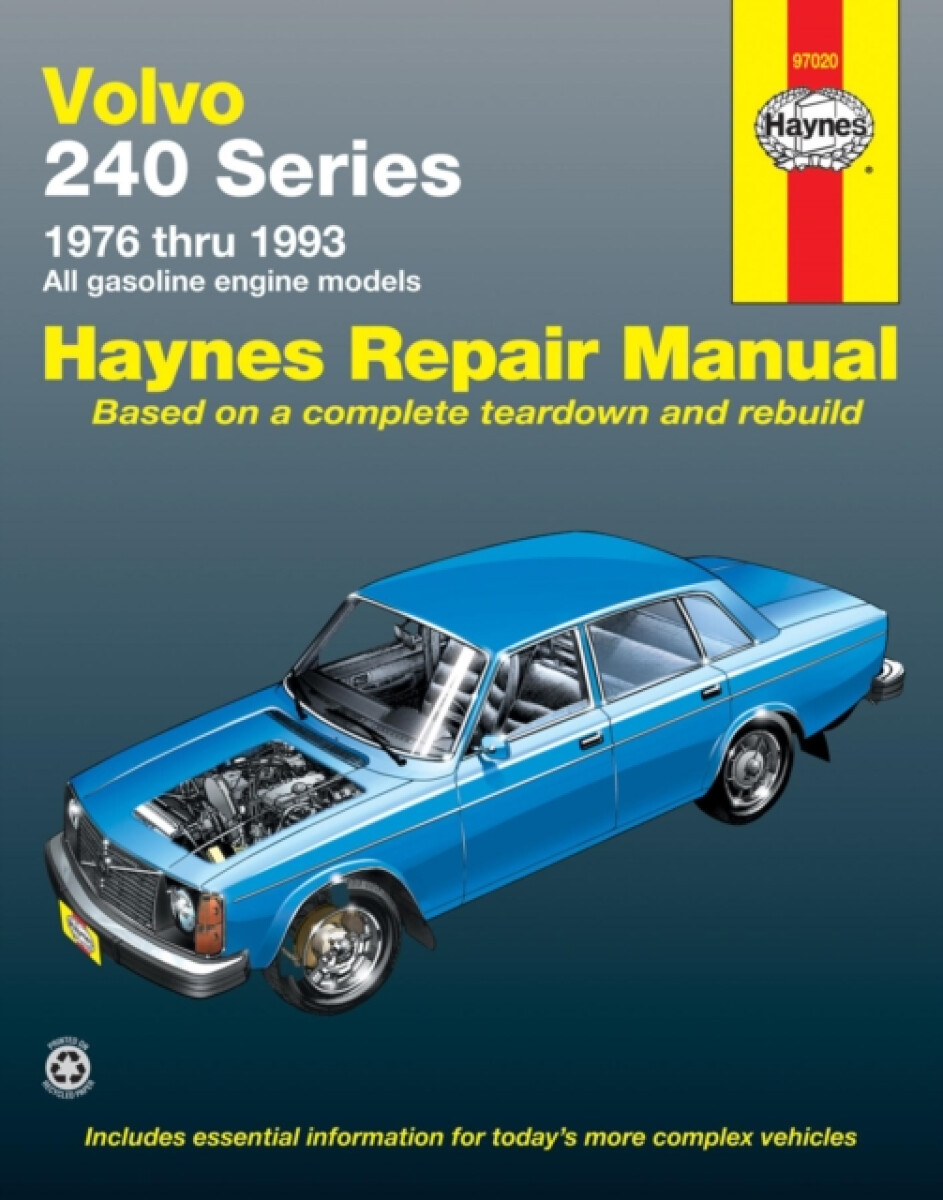 Volvo 240 Series petrol (1976-1993) Haynes Repair Manual (USA) - Haynes Publishing