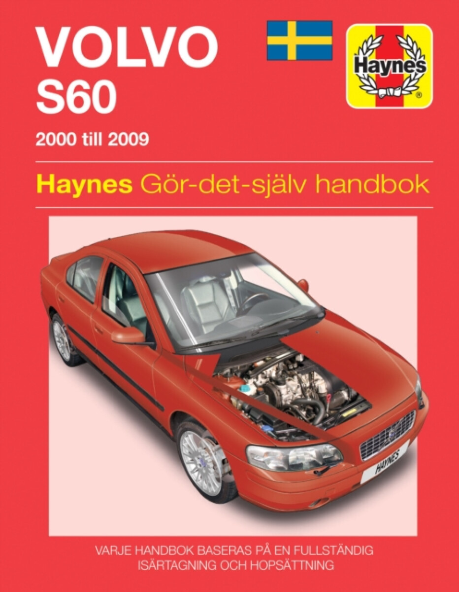 Kniha Volvo S60 (2000 - 2009) Haynes Repair Manual (svenske utgava)