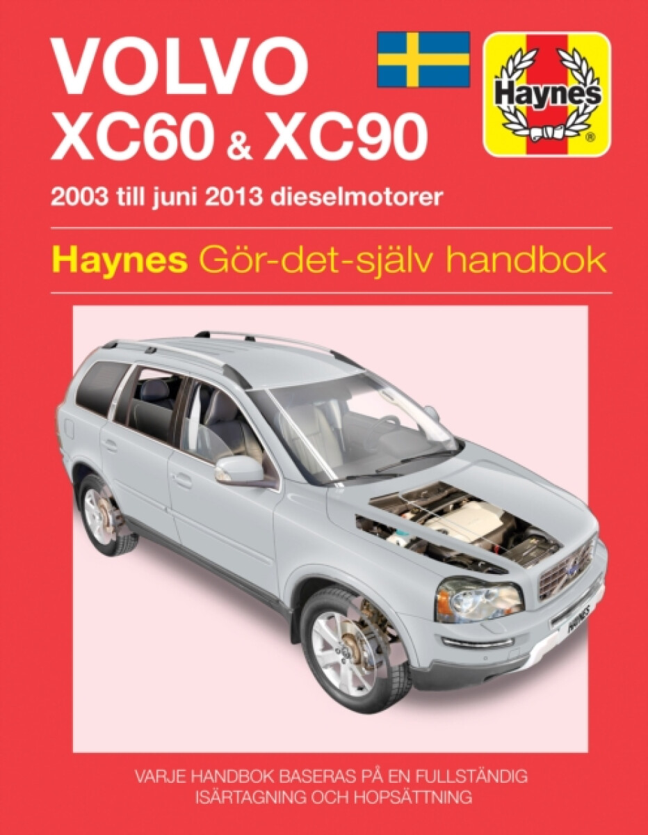 Kniha Volvo XC60 and XC90 (2003 - 2012) Haynes Repair Manual (svenske utgava)