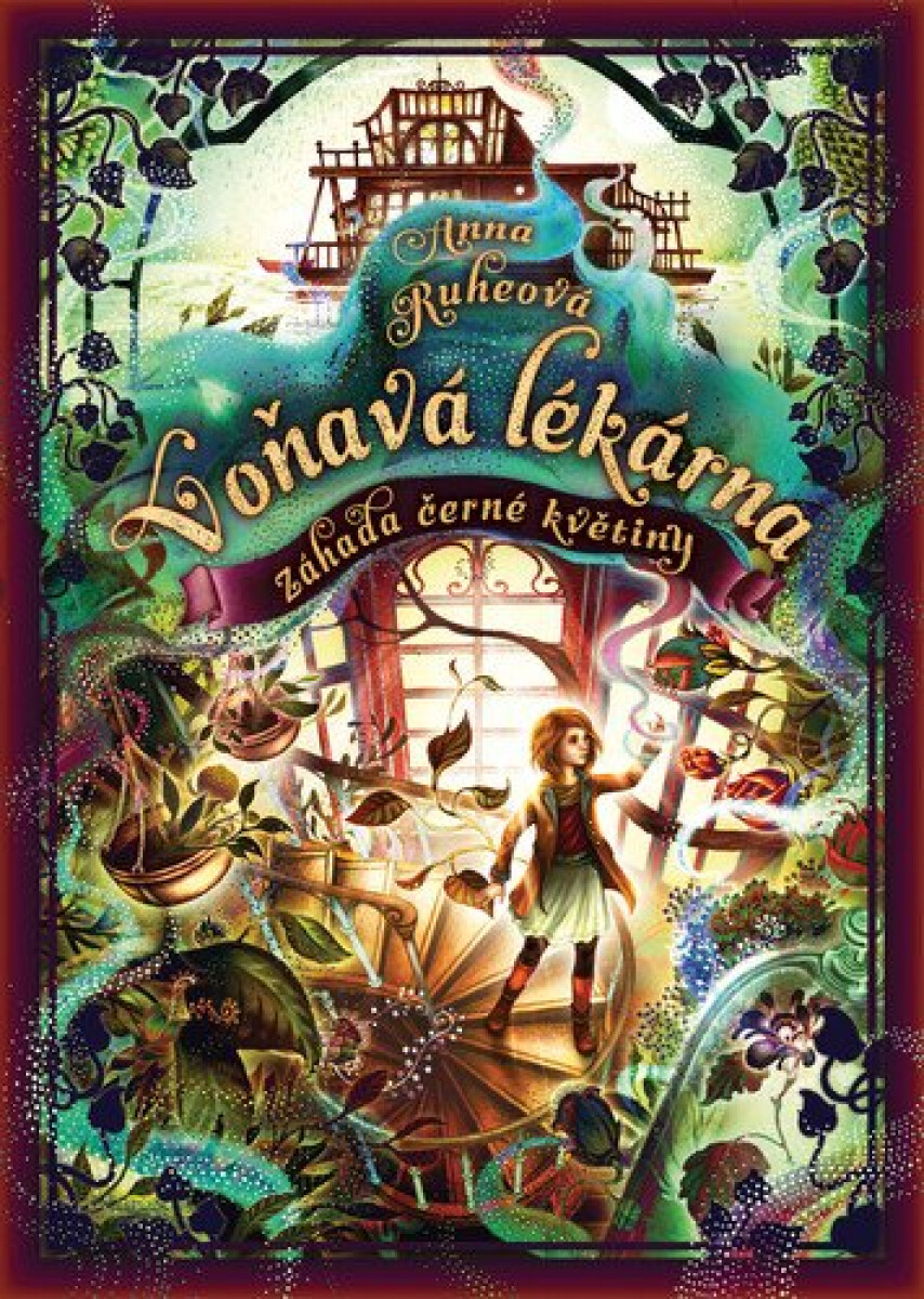 Kniha Voňavá lékárna - Záhada černé květiny
