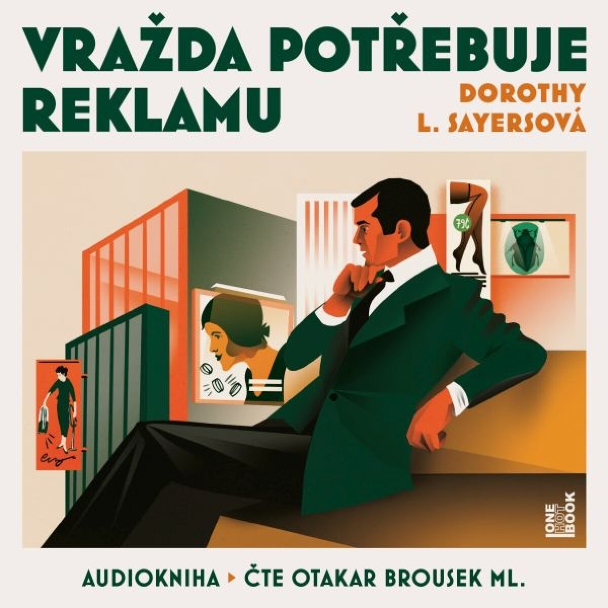 Levně Vražda potřebuje reklamu - Dorothy Leigh Sayersová - audiokniha
