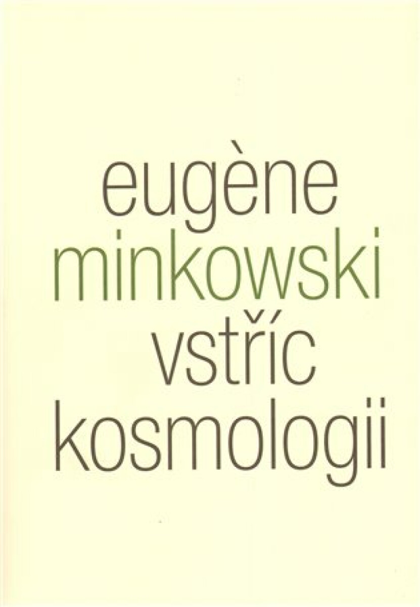 Kniha Vstříc kosmologii