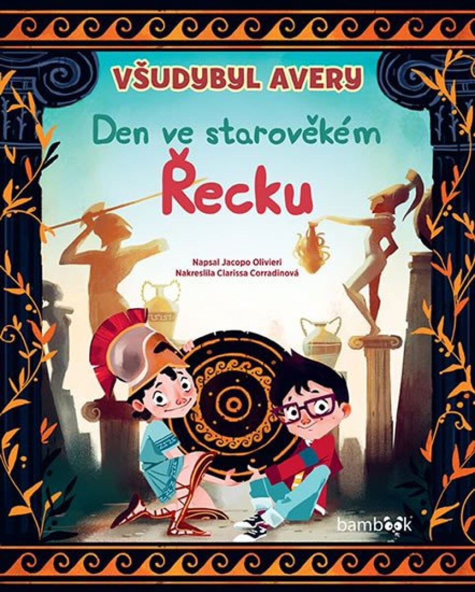 Kniha Všudybyl Avery - Den ve starověkém Řecku
