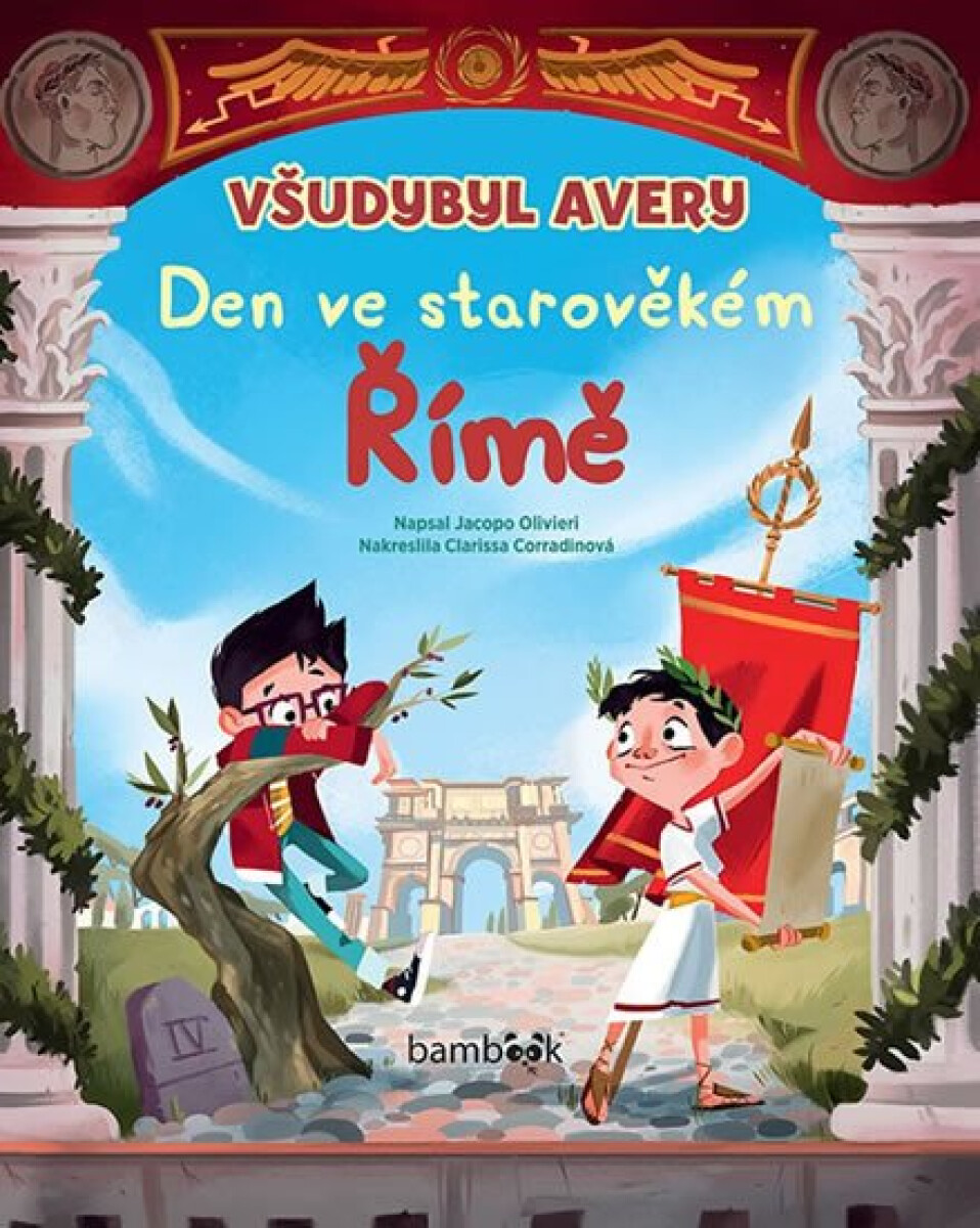 Kniha Všudybyl Avery - Den ve strarověkém Římě (Defekt)