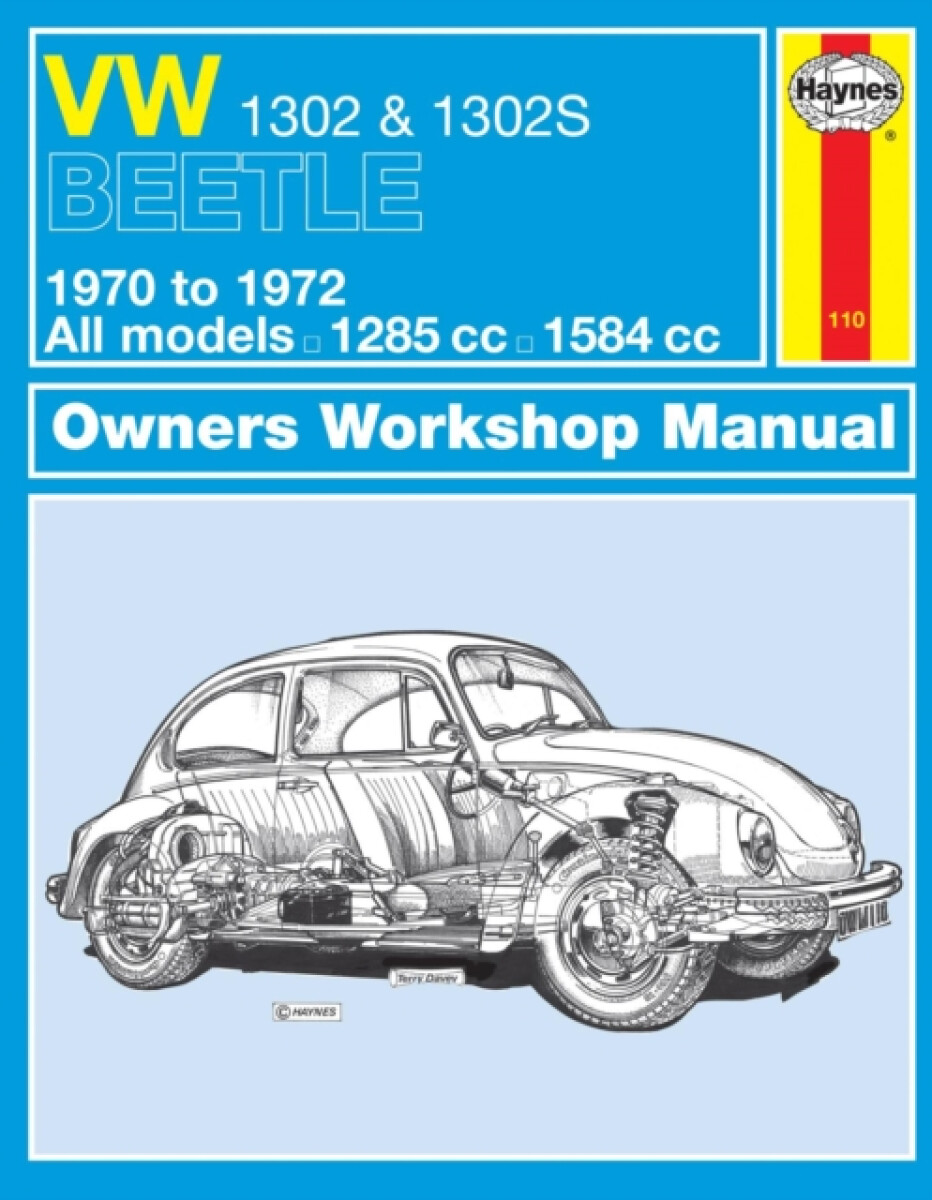 Kniha VW 1302 a 1302S (70 - 72) Haynes Repair Manual