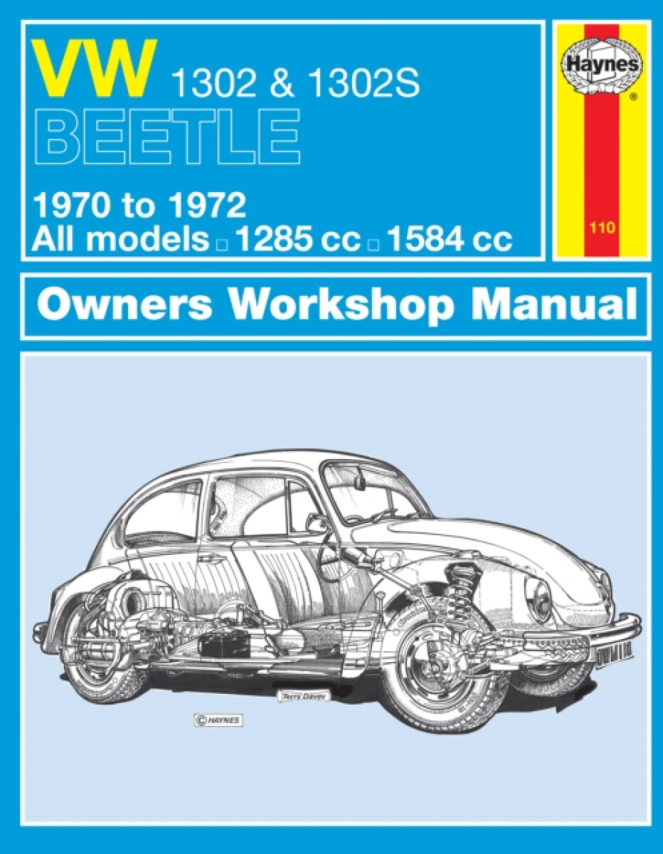 Kniha VW 1302 a 1302S (70 - 72) Haynes Repair Manual