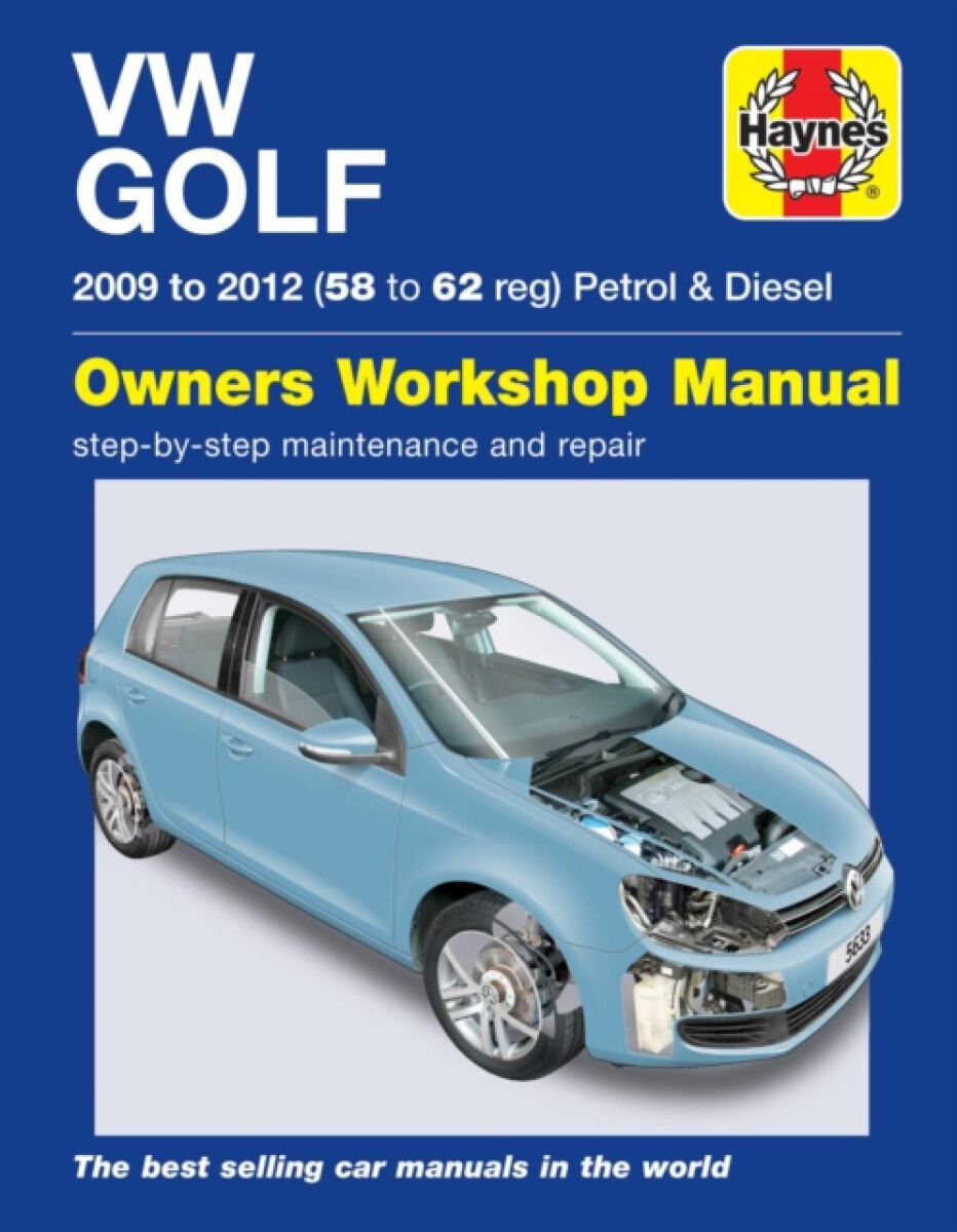 Kniha VW Golf Petrol and Diesel (09 - 12) 58 to 62