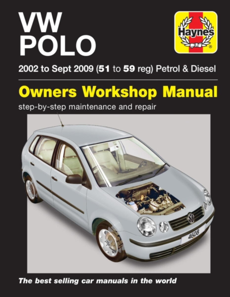 Kniha VW Polo Petrol a Diesel (02 - Sept 09) Haynes Repair Manual