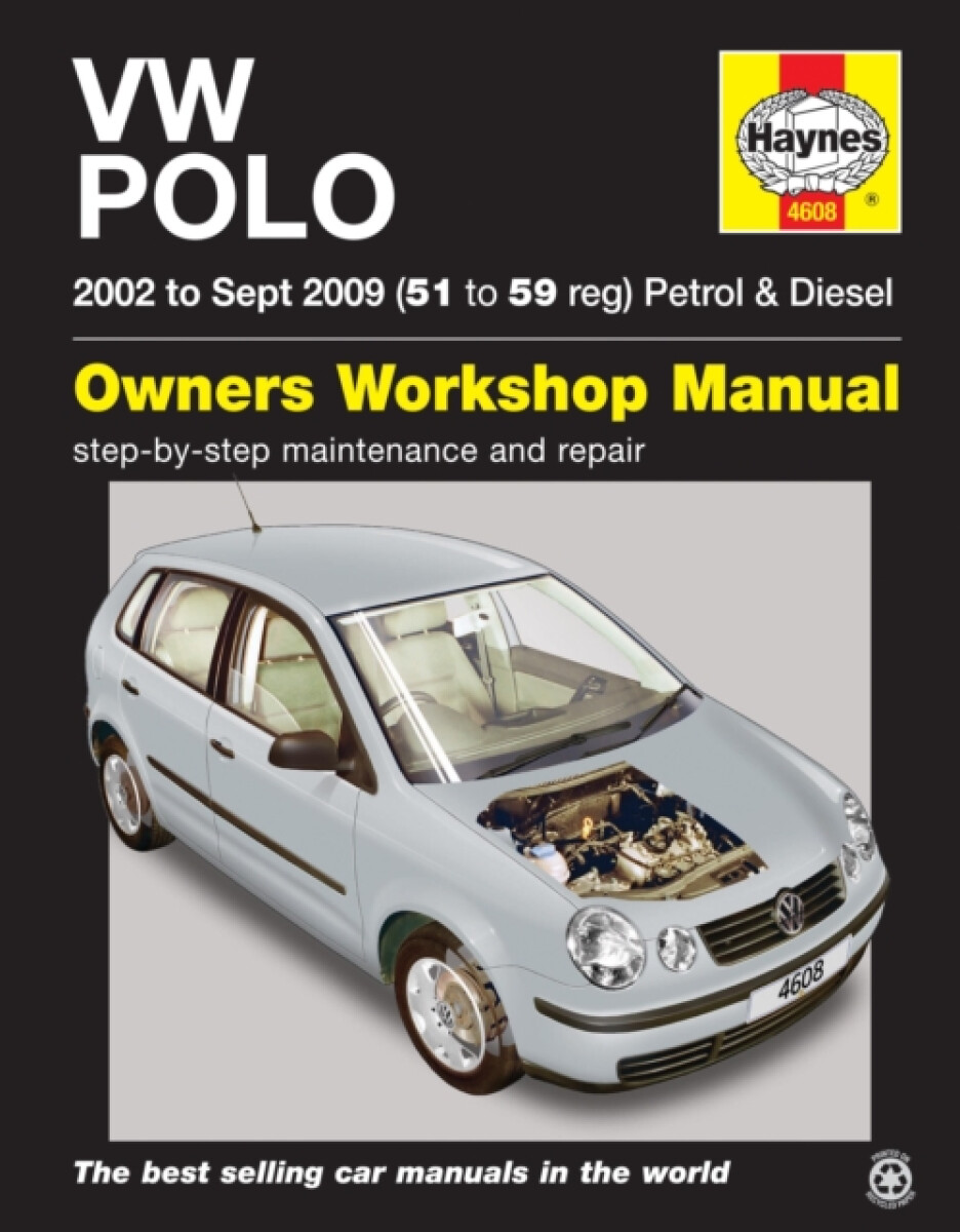 Kniha VW Polo Petrol a Diesel (02 - Sept 09) Haynes Repair Manual