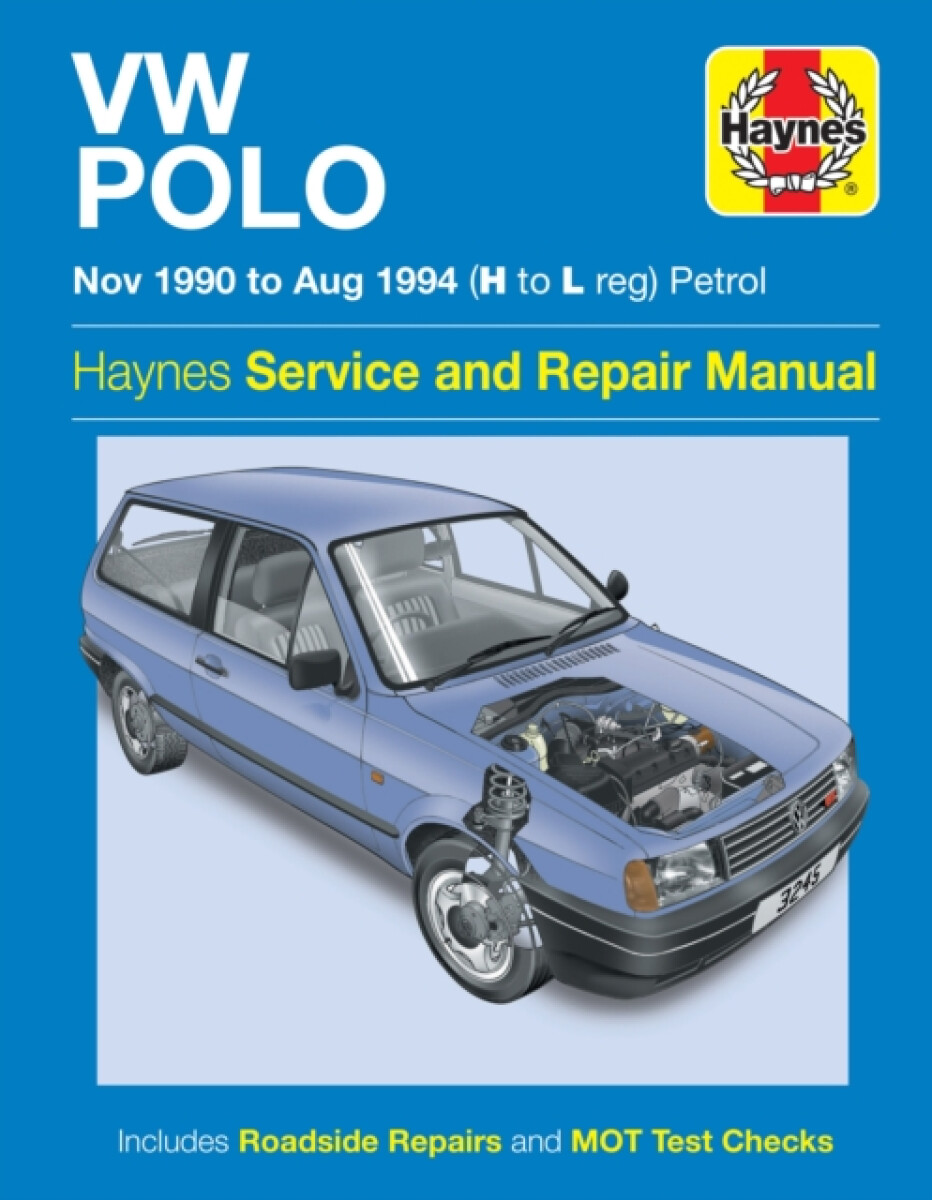 Kniha VW Polo Petrol (Nov 90 - Aug 94) Haynes Repair Manual