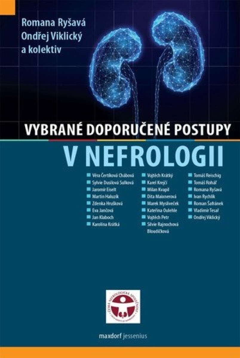 Kniha Vybrané doporučené postupy v nefrologii