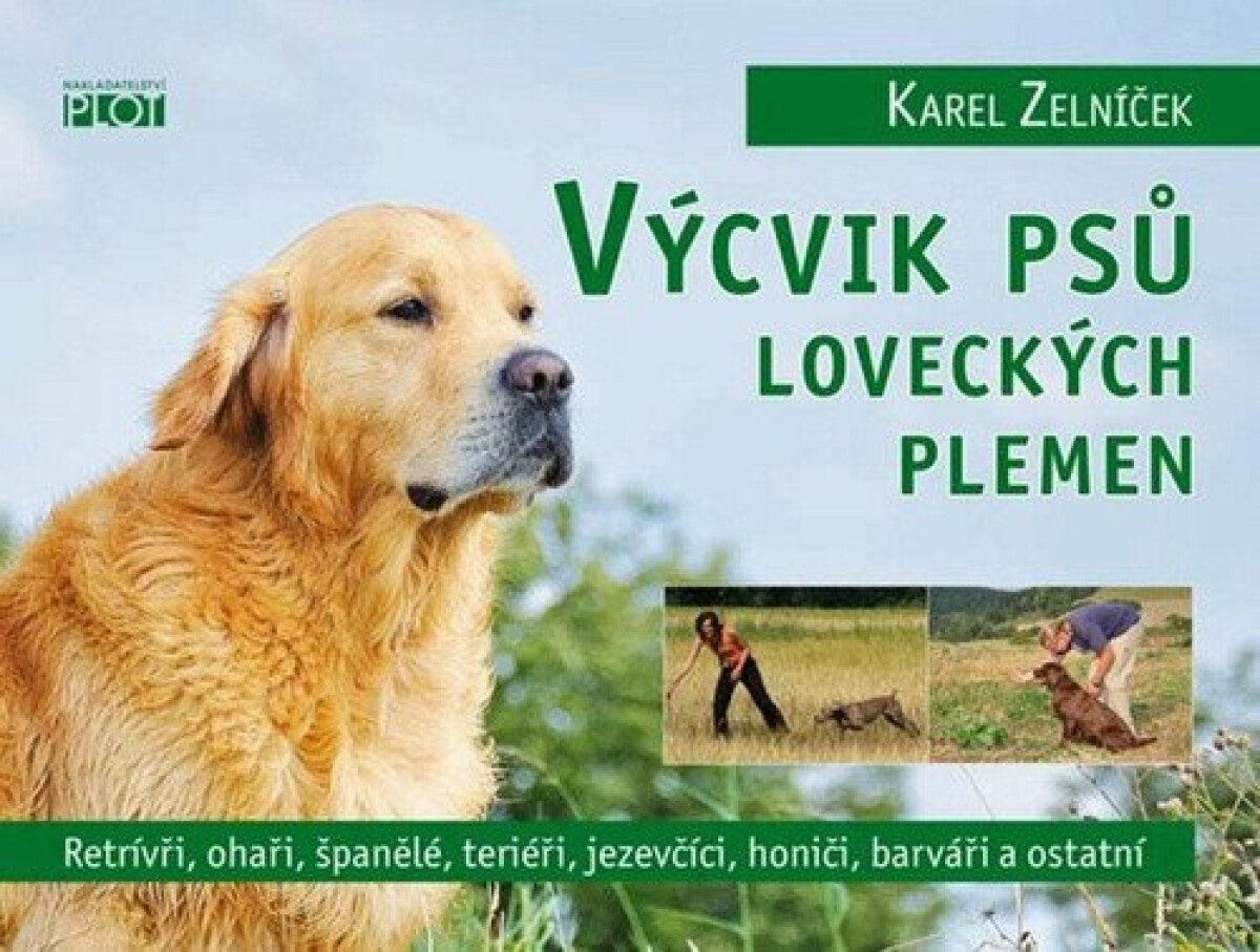 Kniha Výcvik psů loveckých plemen