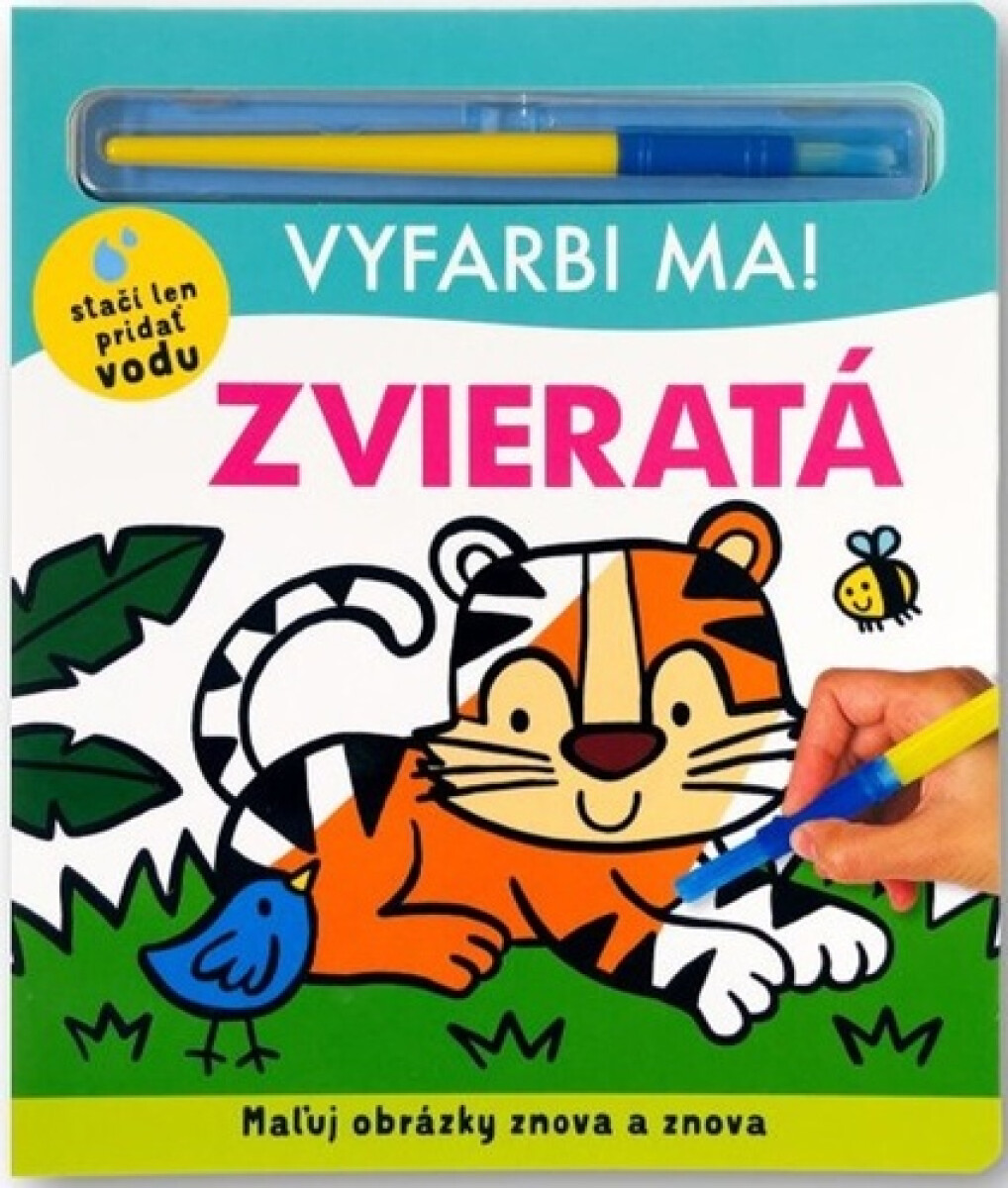 Kniha Vyfarbi ma! Zvieratá