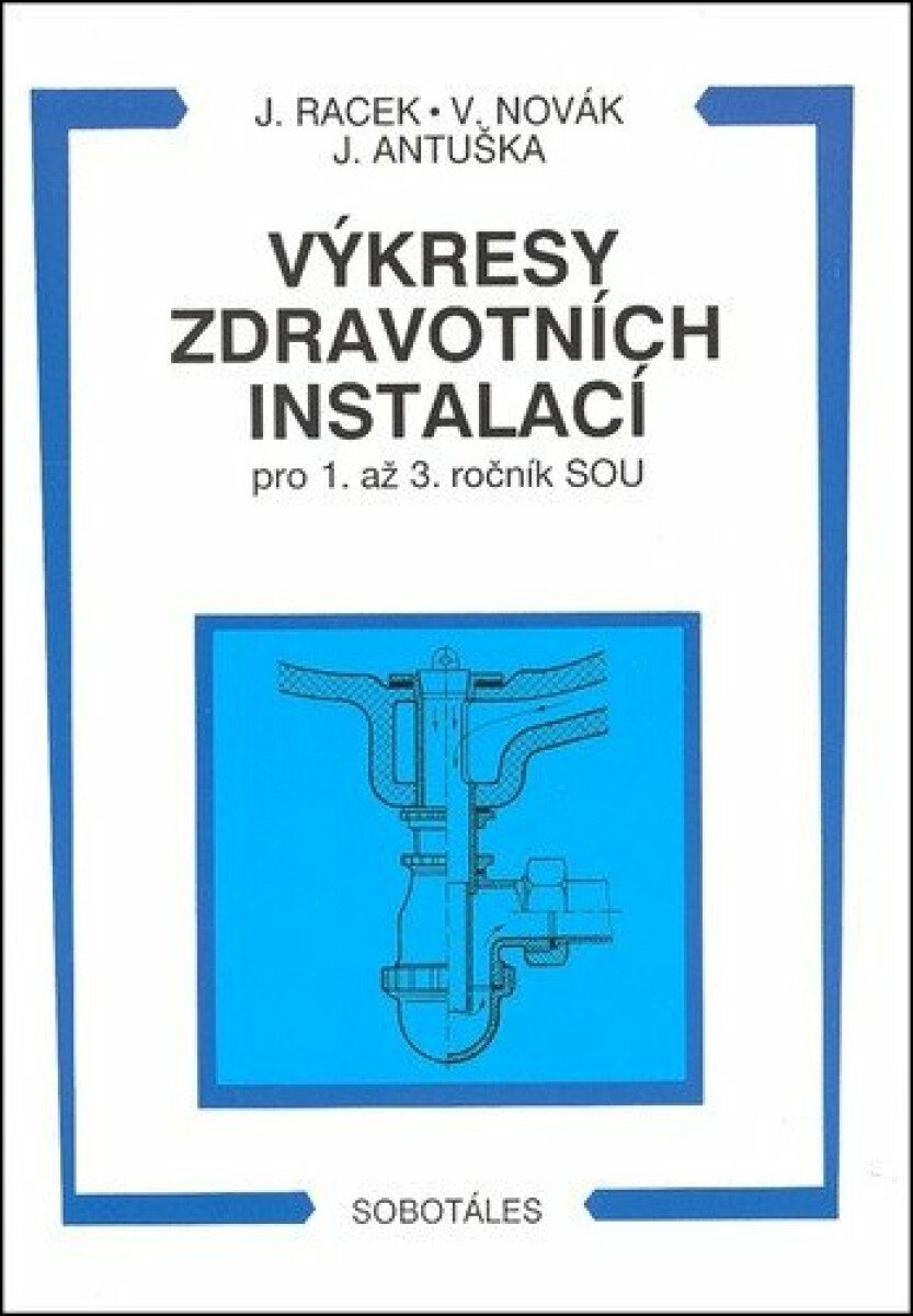 Kniha Výkresy zdravotních instalací pro 1. až 3. ročník SOU