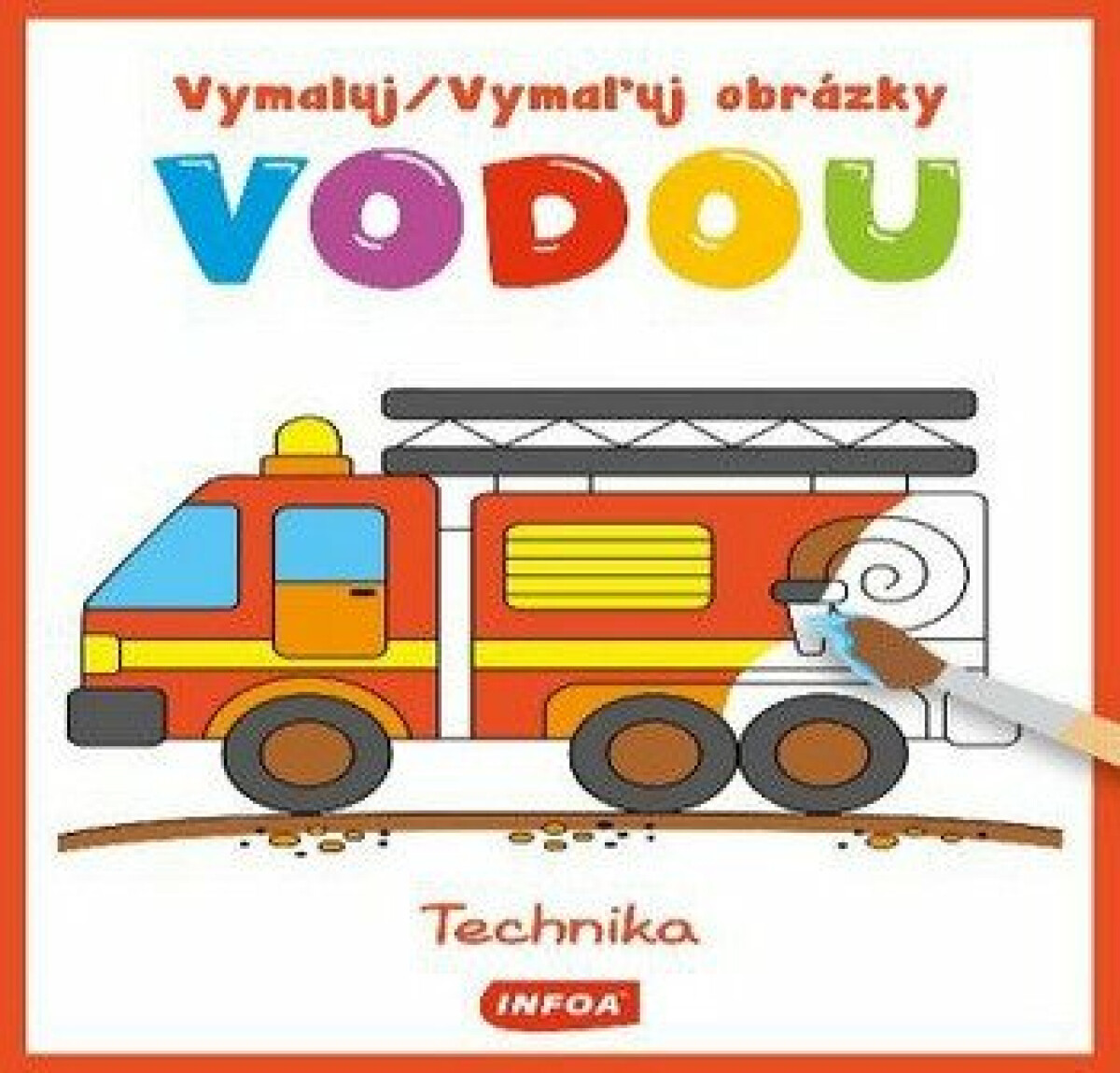Kniha Vymaluj obrázky vodou