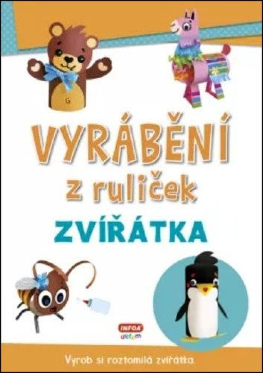 Kniha Vyrábění z ruliček