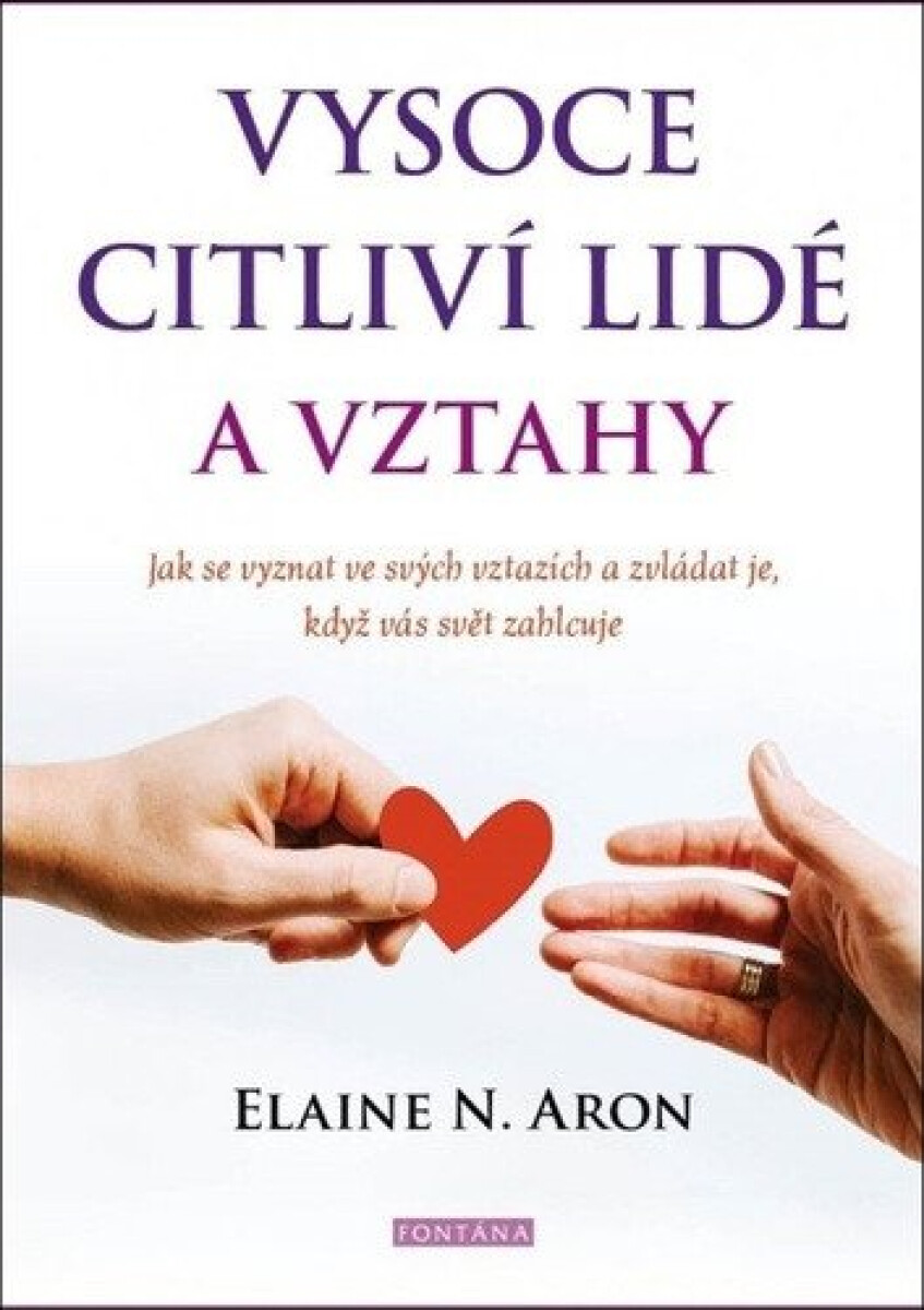 Kniha Vysoce citliví lidé a vztahy