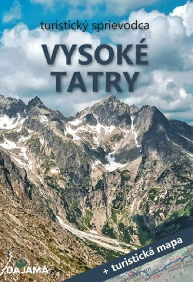 Kniha Vysoké Tatry + mapa