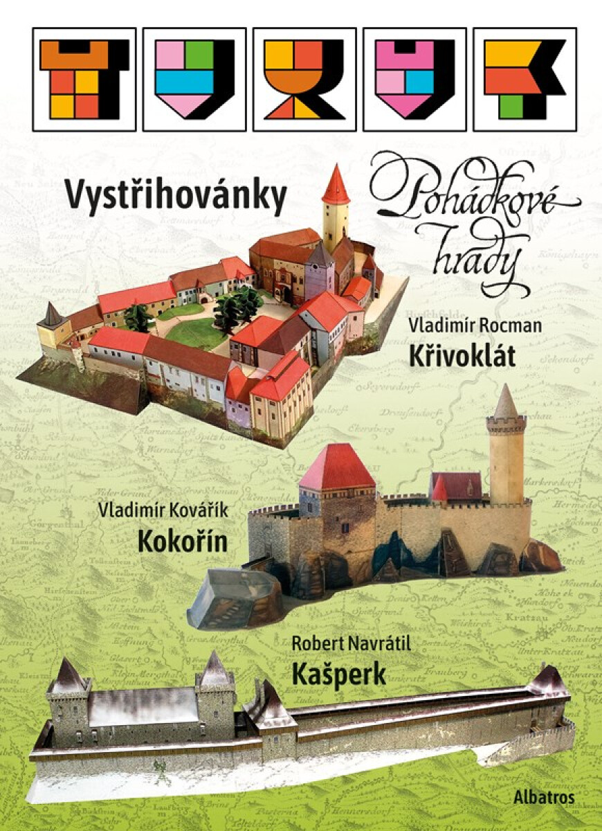 Vystřihovánky Pohádkové hrady -  Josef Kropáček