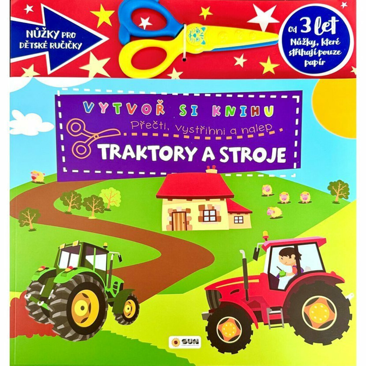 Kniha Vytvoř knihu Traktory a stroje