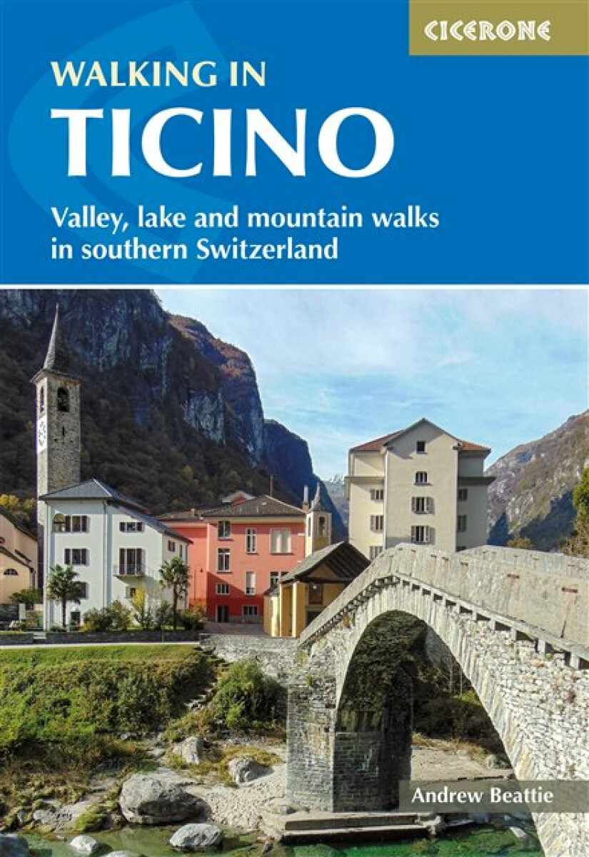 Kniha Walking in Ticino
