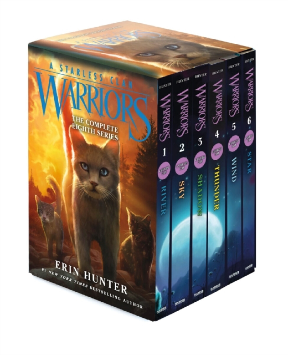 Warriors: A Starless Clan Box Set: Volumes 1 to 6 - Erin Hunterová