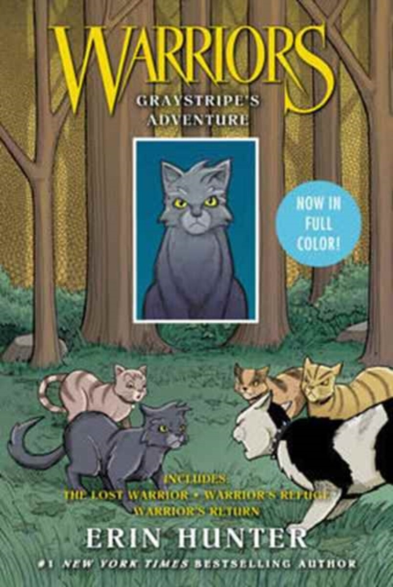Warriors: Graystripe's Adventure: 3 Full-Color Warriors Books in 1 - Erin Hunterová