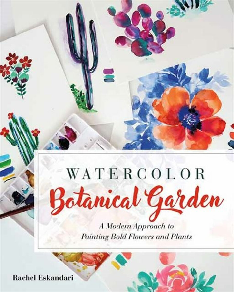 Kniha Watercolor Botanical Garden