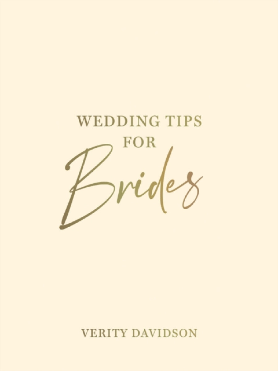 Kniha Wedding Tips for Brides