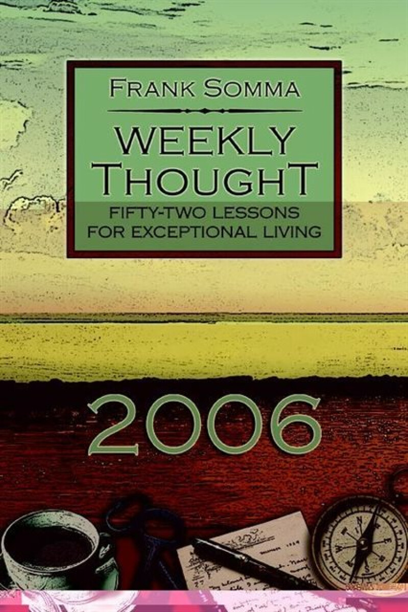 Kniha Weekly Thought