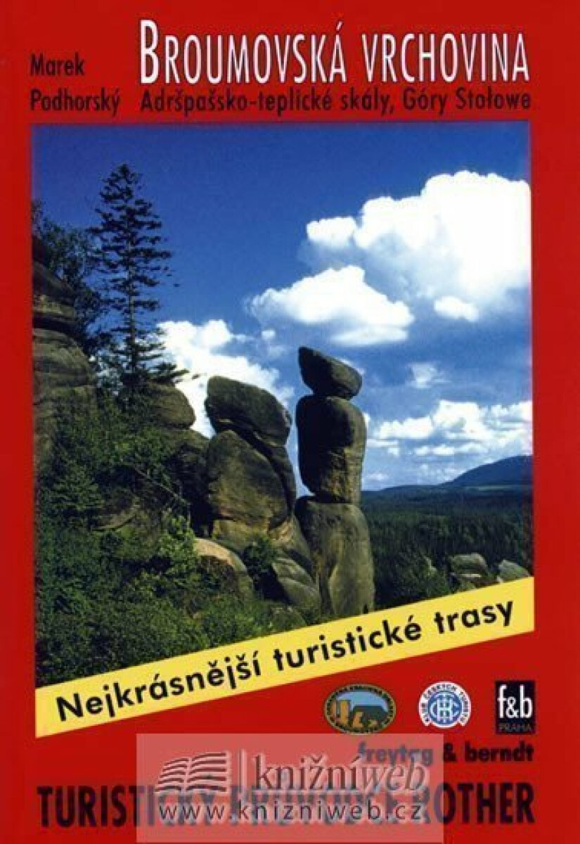 Kniha Broumovská vrchovina