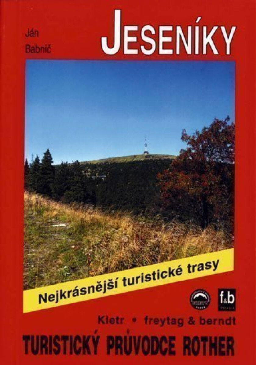 Kniha WF 15 Jeseníky